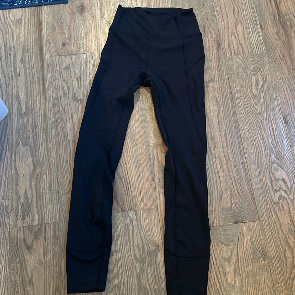 Lululemon black leggings size 2